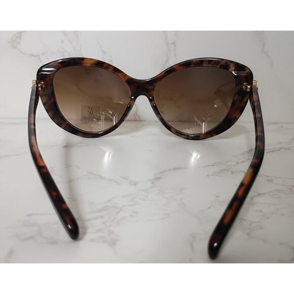 Vera Wang GALADRIEL Tortoise Cat Eye Sunglasses  w/ Crystals - NEW - Picture 4 of 6